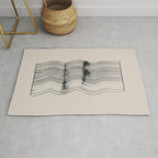 Neutral Minimal Graphic Rug Gallery Image 1