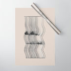 Neutral Minimal Graphic Wrapping Paper Gallery Image 1
