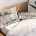 Neutral Minimal Graphic Pillow Sham Gallery Image 2