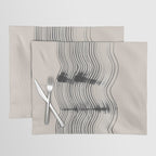 Neutral Minimal Graphic Placemat Gallery Image 1