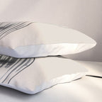 Neutral Minimal Graphic Pillow Sham Gallery Image 3