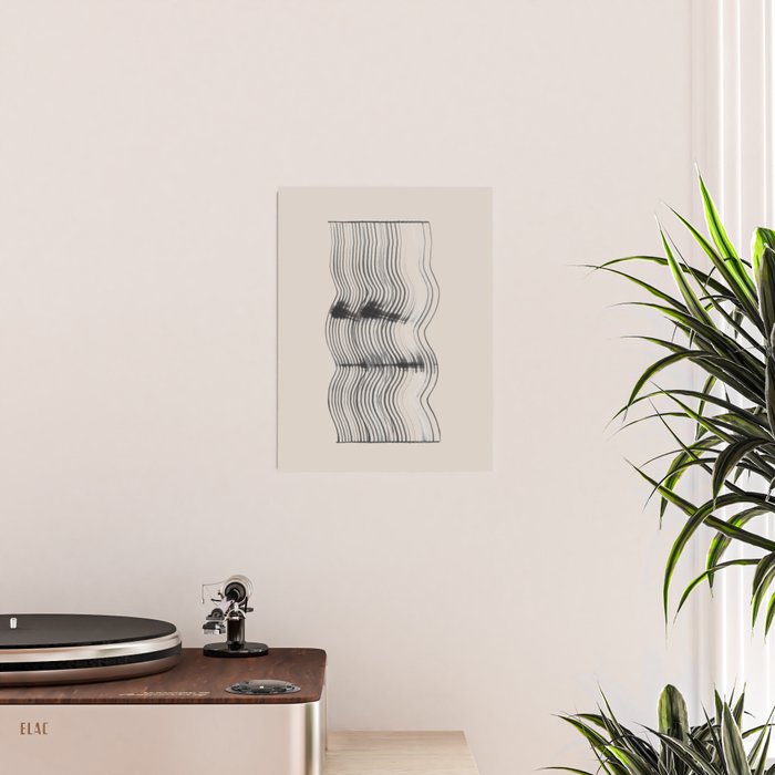 Neutral Minimal Graphic Poster Gallery Image 2