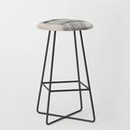 Neutral Minimal Graphic Stool Gallery Image 1