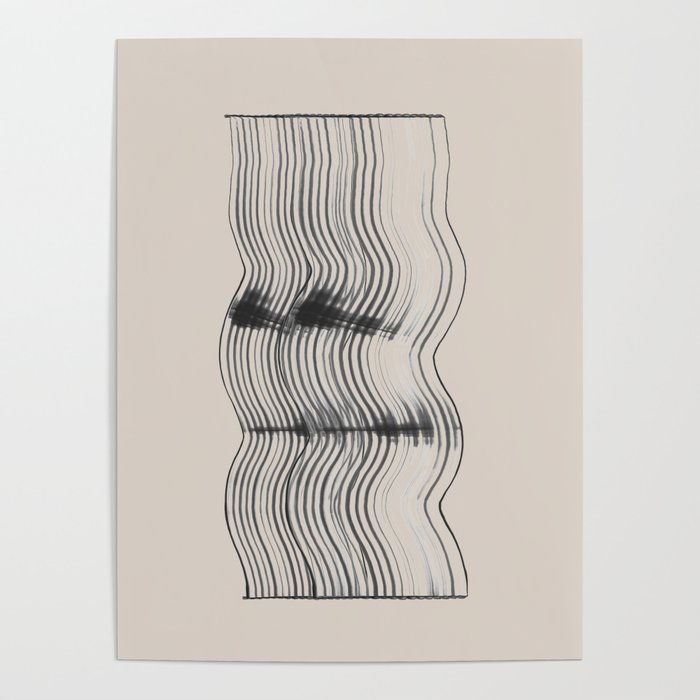 Neutral Minimal Graphic Poster Gallery Image 4