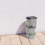 Neutral Minimal Graphic Travel Mug Gallery Image 4