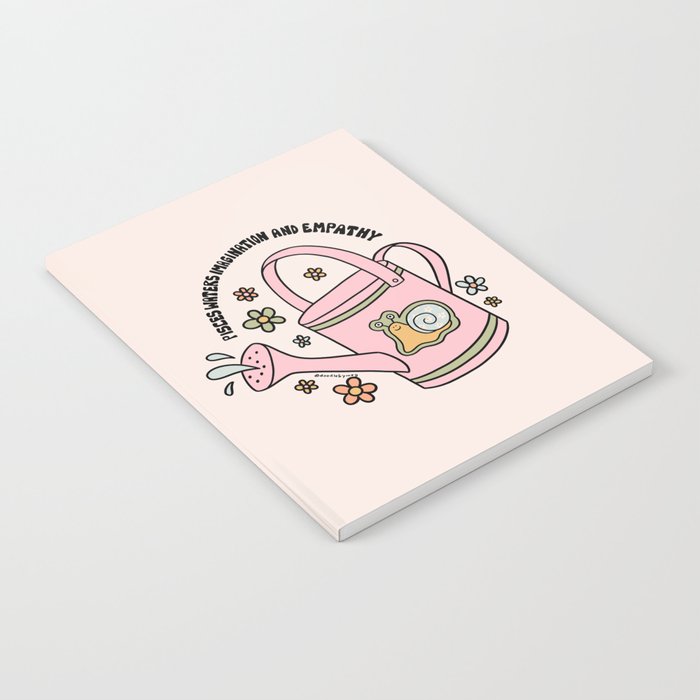 Pisces Watering Can Notebook Gallery Image 2
