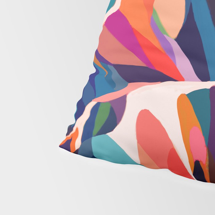 Mountains sunset warm Pillow Sham Gallery Image 4