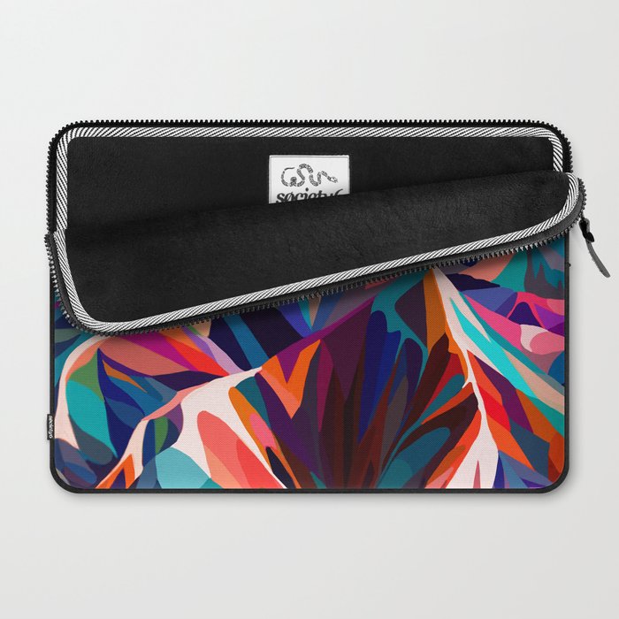 Mountains sunset warm Laptop Sleeve Gallery Image 2