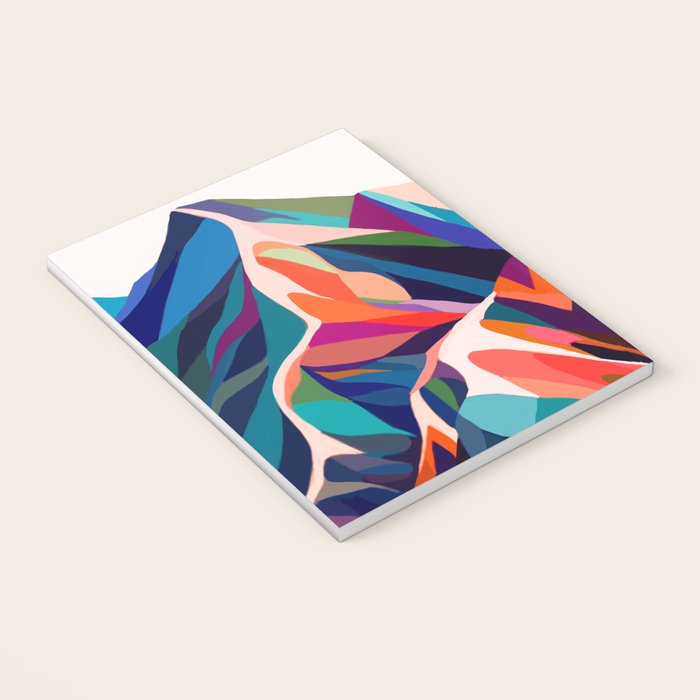 Mountains sunset warm Notebook Gallery Image 3