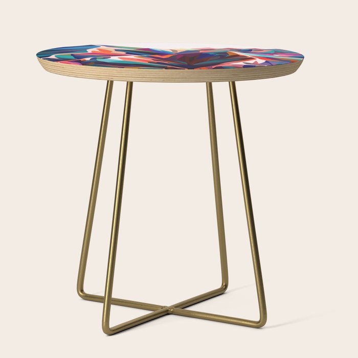 Mountains sunset warm Side Table Gallery Image 1