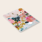 floral bloom abstract painting Notebook Gallery Image 3