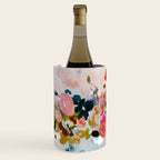 floral bloom abstract painting Wine Chiller Gallery Image 2
