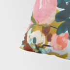 floral bloom abstract painting Pillow Sham Gallery Image 4
