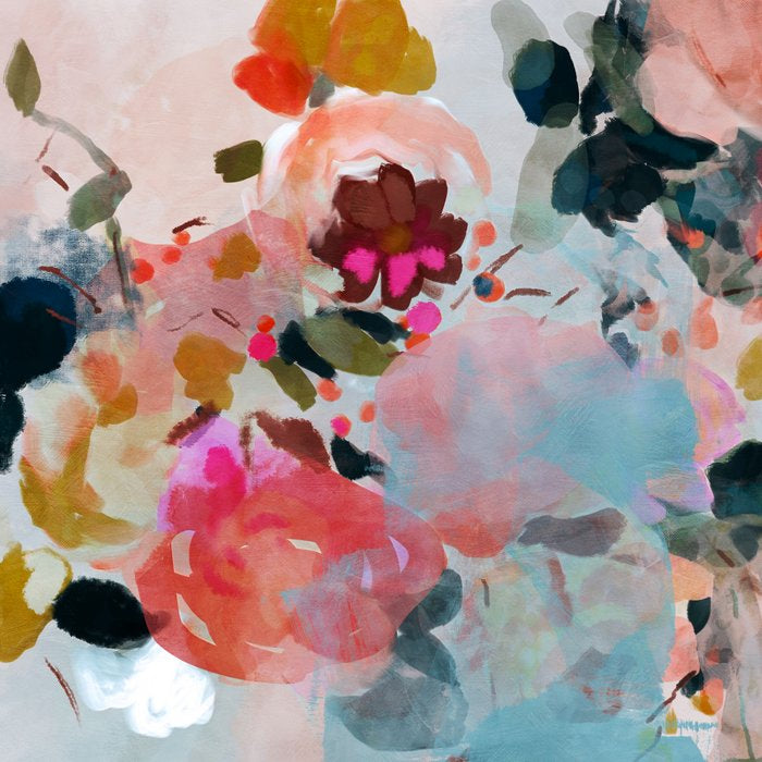 floral bloom abstract painting Coffee Mug Gallery Image 2