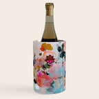 floral bloom abstract painting Wine Chiller Gallery Image 1