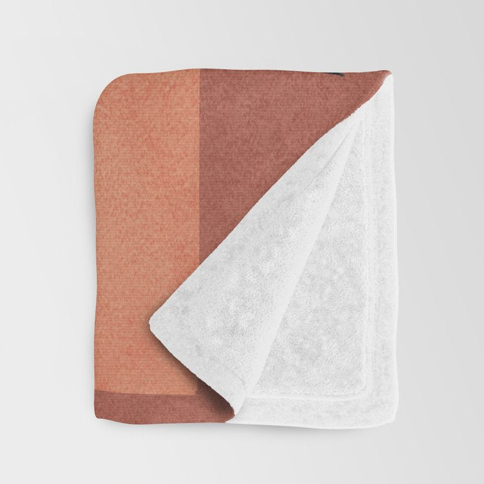 Soft Shapes VII Throw Blanket Gallery Image 3