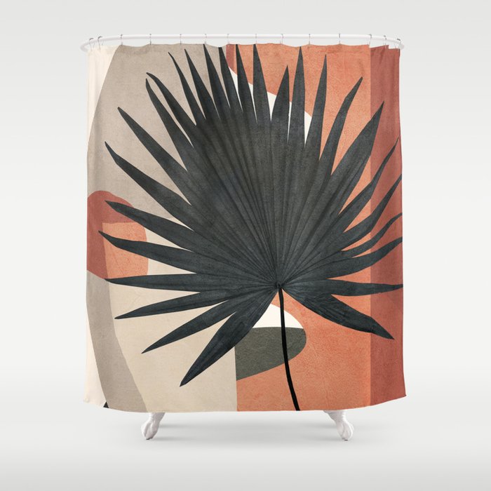 Soft Shapes VII Shower Curtain Gallery Image 1