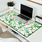 Holiday Christmas Winter Nature Botanical Leaves Green Desk Mat Gallery Image 2