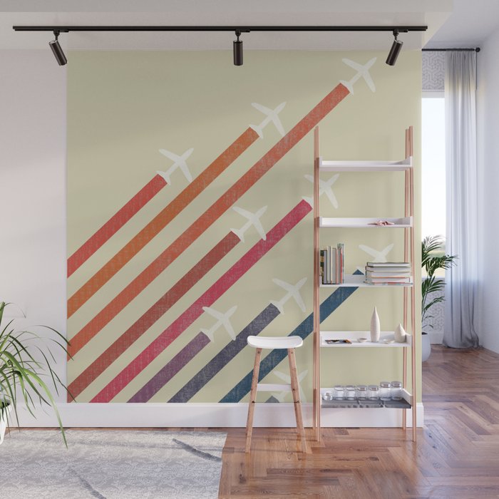 Aerial display (ver.2) Wall Mural Gallery Image 1
