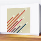 Aerial display (ver.2) Wall Mural Gallery Image 2