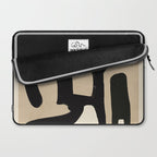 Modern Abstract Minimal Shapes 117 Laptop Sleeve Gallery Image 2