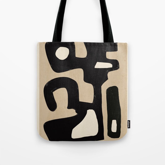 Modern Abstract Minimal Shapes 117 Tote Bag Gallery Image 1