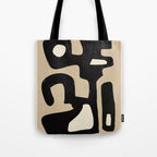 Modern Abstract Minimal Shapes 117 Tote Bag Gallery Image 1