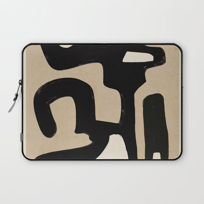 Modern Abstract Minimal Shapes 117 Laptop Sleeve Gallery Image 1