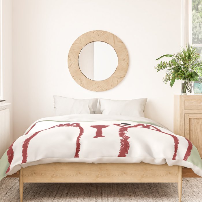 No peeking polar bear Duvet Cover Gallery Image 3