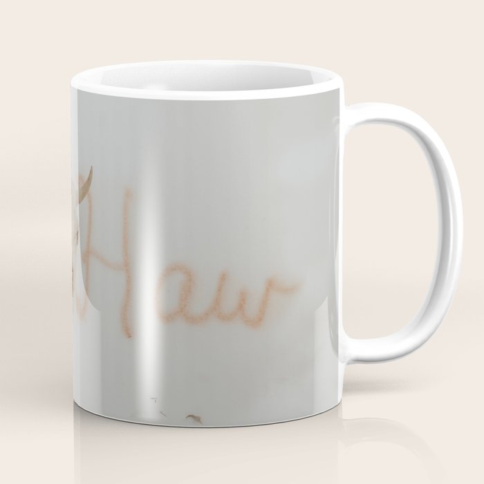 Yee Haw Cow Skull Coffee Mug Gallery Image 1