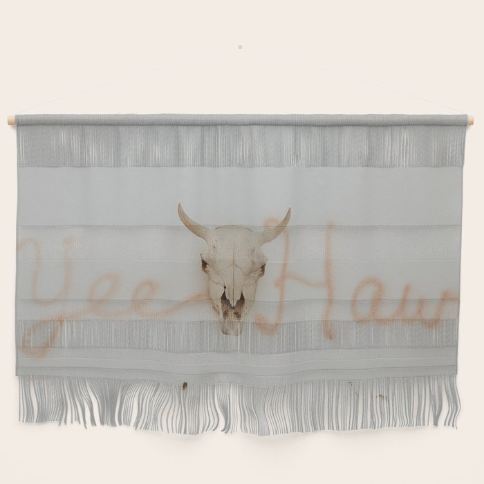 Yee Haw Cow Skull Wall Hanging Gallery Image 1