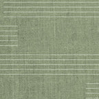 Minimal, Fine Stripe, Pattern, in Green Coffee Mug Gallery Image 2