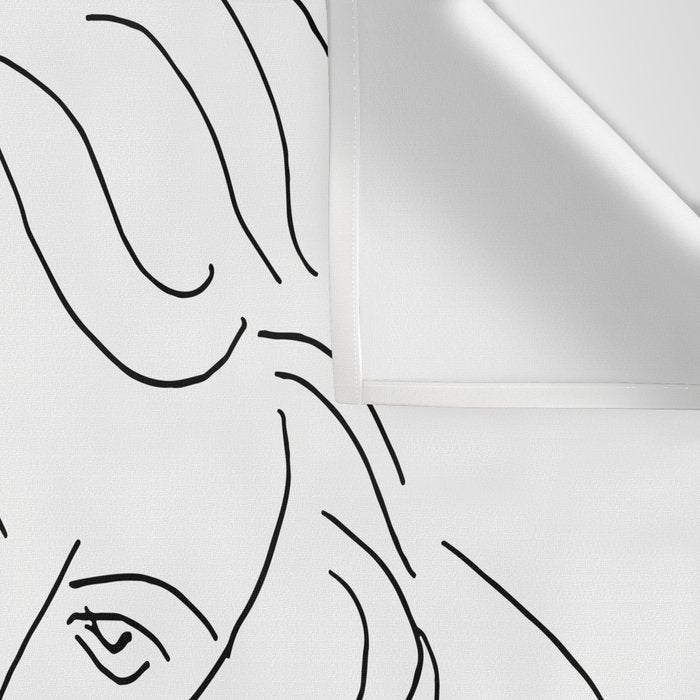 Young Woman With Face Buried In Arms (jeune Femme Le Visage Enfoui Dans Les Bras), Henri Matisse, Ar Wall Tapestry Gallery Image 3