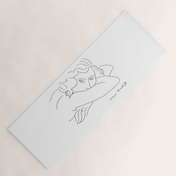 Young Woman With Face Buried In Arms (jeune Femme Le Visage Enfoui Dans Les Bras), Henri Matisse, Ar Yoga Mat Gallery Image 1