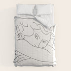Young Woman With Face Buried In Arms (jeune Femme Le Visage Enfoui Dans Les Bras), Henri Matisse, Ar Comforter Gallery Image 6