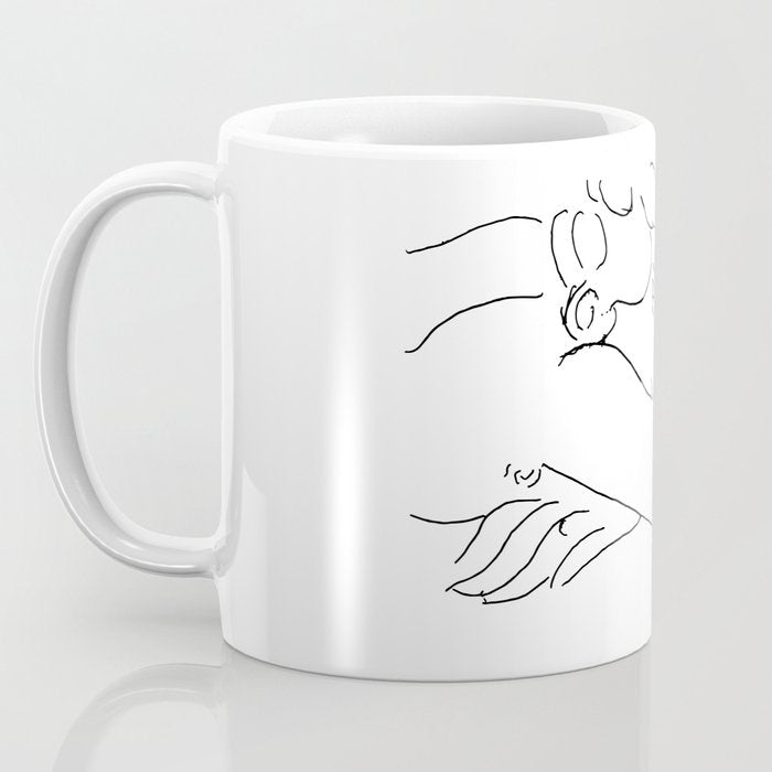 Young Woman With Face Buried In Arms (jeune Femme Le Visage Enfoui Dans Les Bras), Henri Matisse, Ar Coffee Mug Gallery Image 3