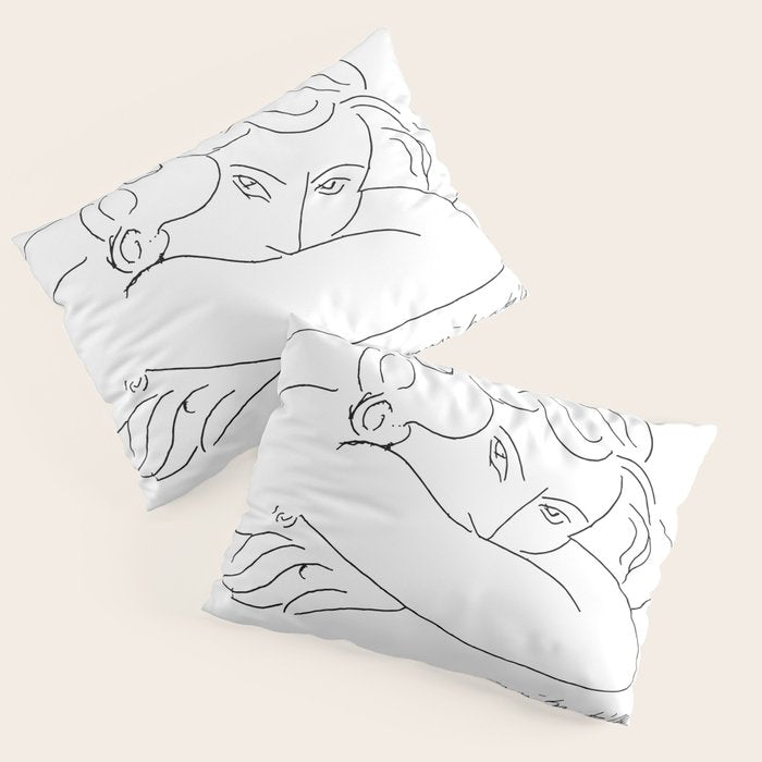 Young Woman With Face Buried In Arms (jeune Femme Le Visage Enfoui Dans Les Bras), Henri Matisse, Ar Pillow Sham Gallery Image 1