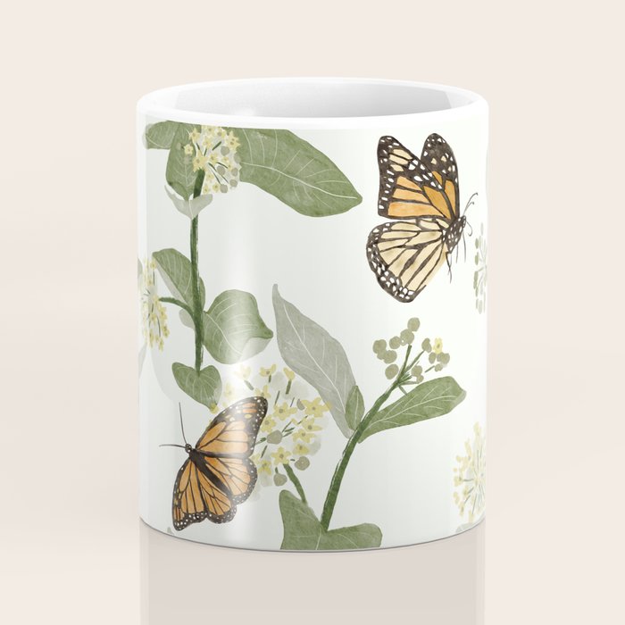 Monarch's Milkweeds Coffee Mug Gallery Image 4