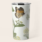 Monarch's Milkweeds Travel Mug Gallery Image 1