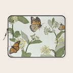 Monarch's Milkweeds Laptop Sleeve Gallery Image 1