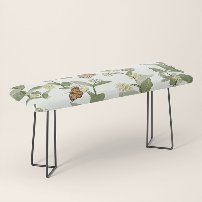 Monarch's Milkweeds Bench Gallery Image 1