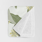 Monarch's Milkweeds Throw Blanket Gallery Image 3