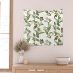 Monarch's Milkweeds Wall Tapestry Gallery Image 2