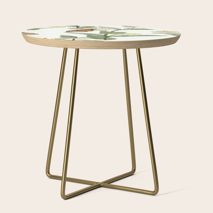 Monarch's Milkweeds Side Table Gallery Image 1