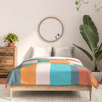 Geometric Checkered Prints Comforter Gallery Image 3