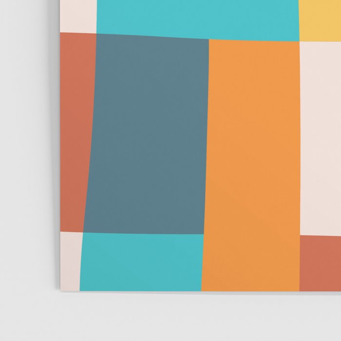 Geometric Checkered Prints Poster Gallery Image 3