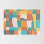 Geometric Checkered Prints Rug Gallery Image 2