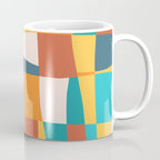 Geometric Checkered Prints Coffee Mug Gallery Image 1
