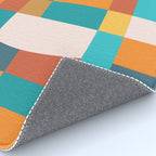 Geometric Checkered Prints Rug Gallery Image 4