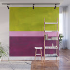 Green Plum Wall Mural Gallery Image 1
